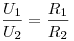  frac<U_1></noscript> <U_2>= frac<R_1> <R_2>» />.</p><p>Для измерения силы тока в проводнике амперметр включают последовательно с этим проводником (рис. 45). Но нужно иметь в виду, что сам амперметр обладает некоторым сопротивлением <img onload=